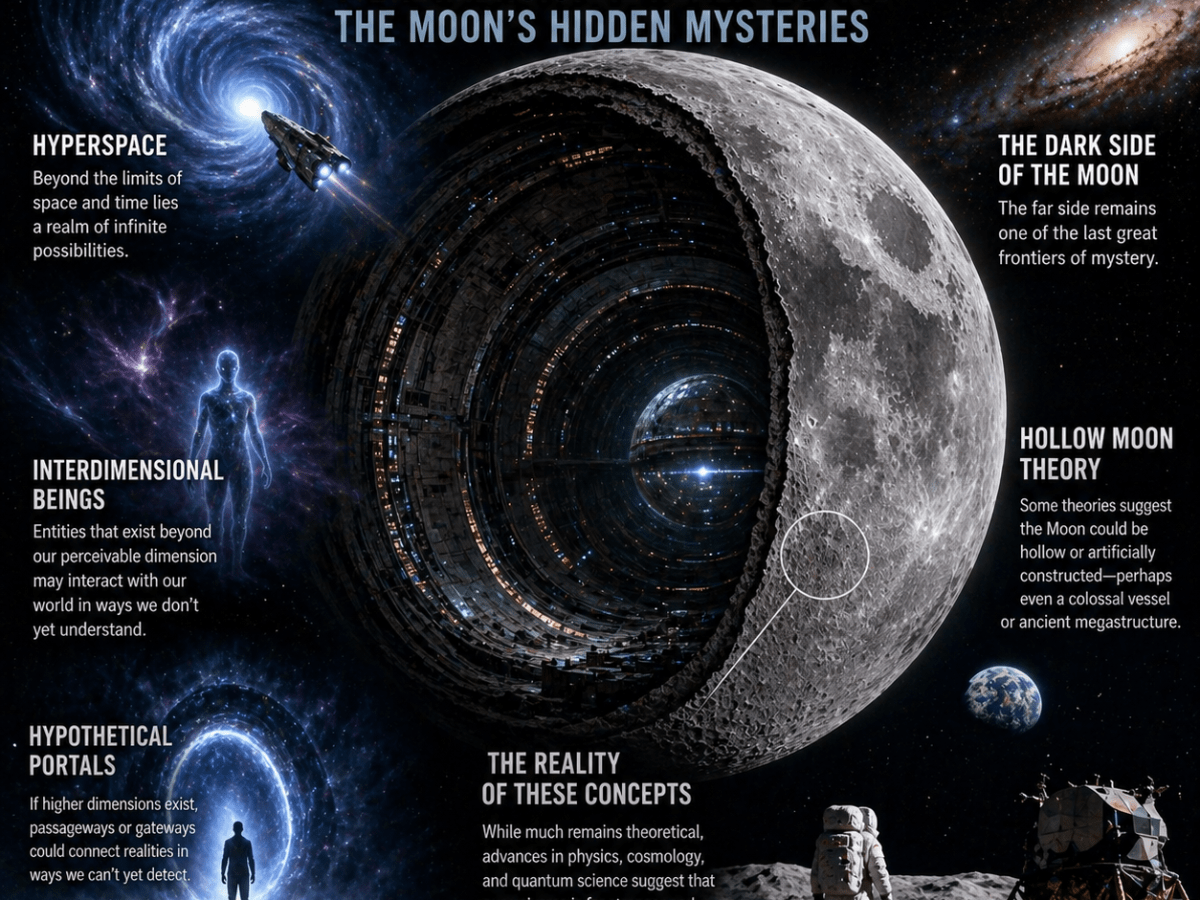 Beyond the Horizon: Interdimensional Theories and the Moon’s Quiet&nbsp;Mysteries