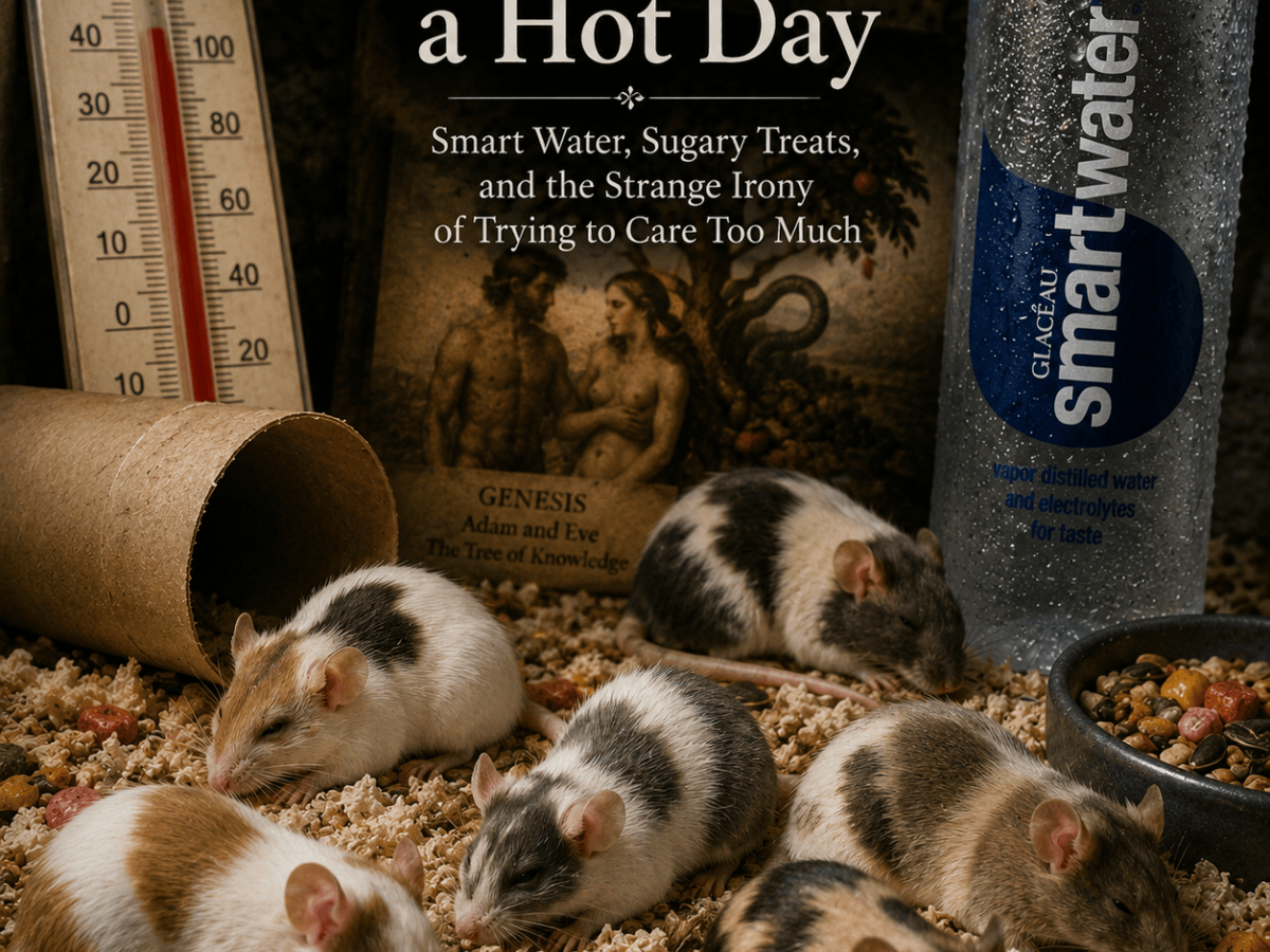Five Mice, “Smart” Water, and the Old Warning About Knowing Too&nbsp;Much