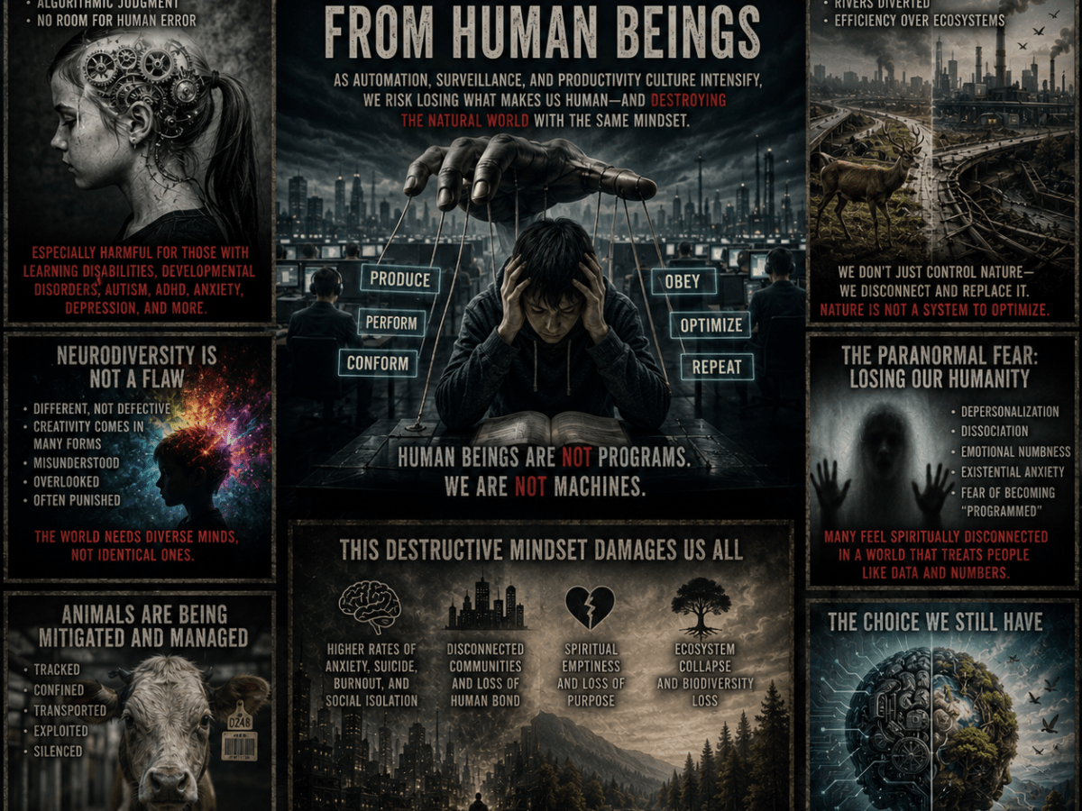 Modern Society Is Demanding Machines From Human&nbsp;Beings