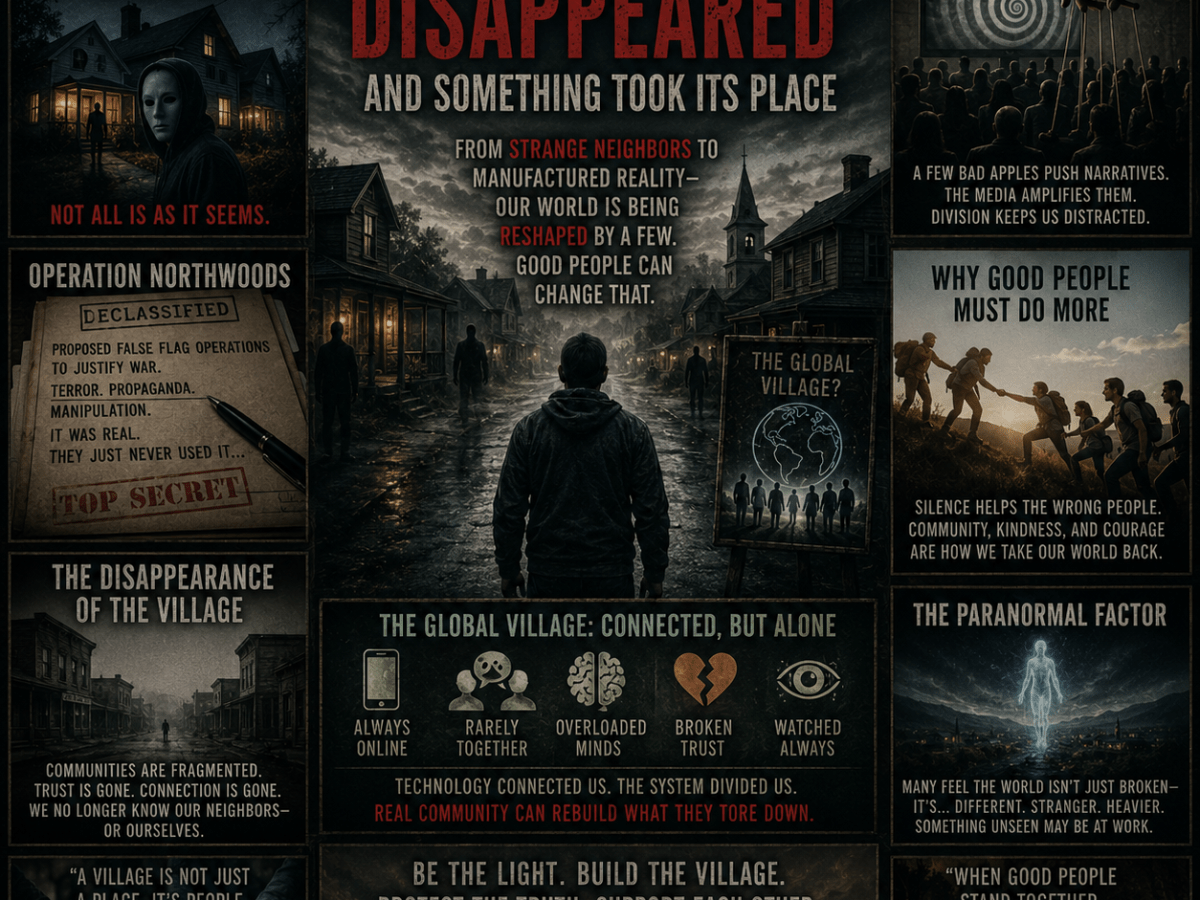 The Village Disappeared — And Something Took Its&nbsp;Place